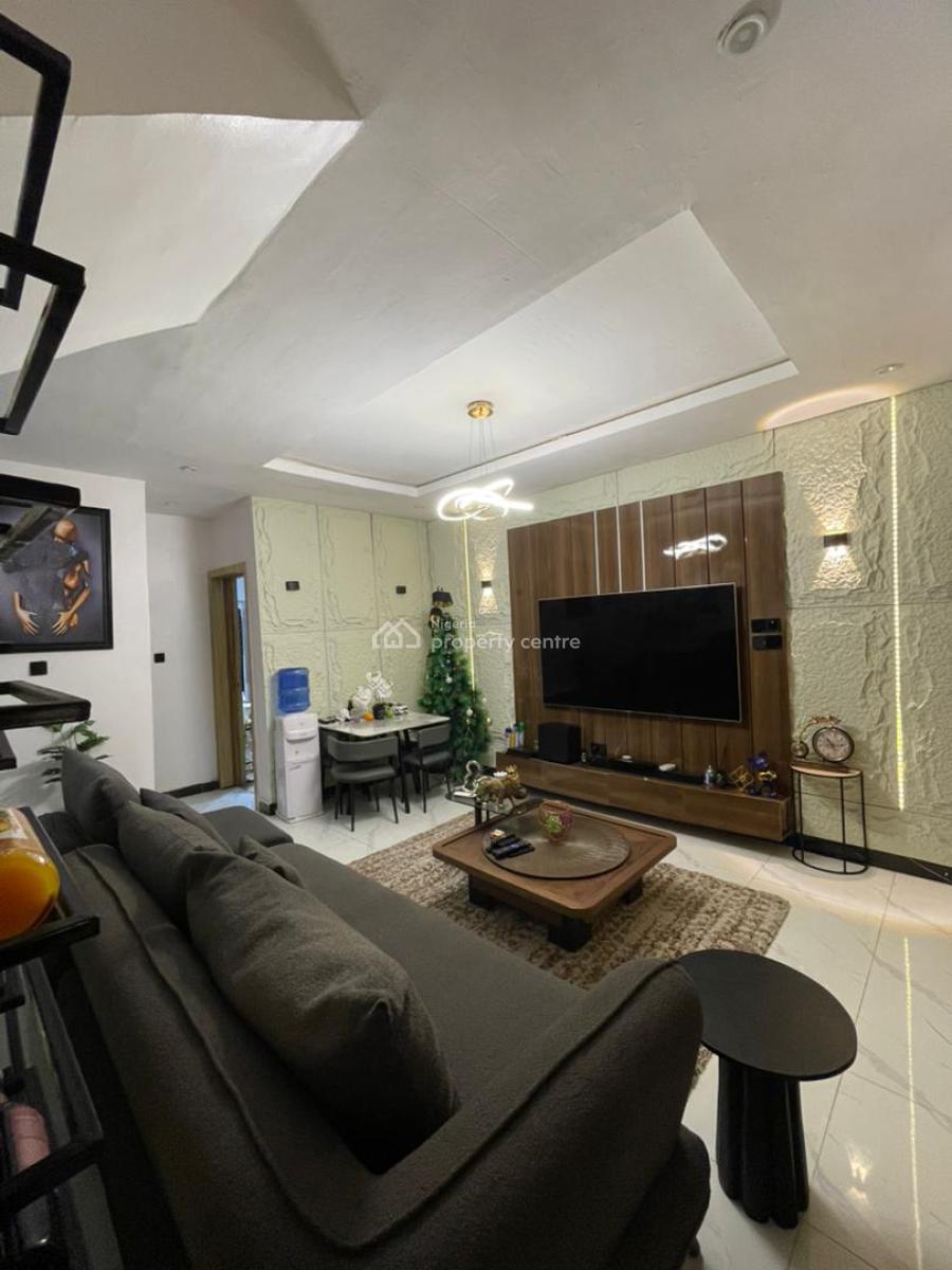 Fully Furnished 3-bedroom Terrace Duplex, General Paint, Ajah, Lagos, Terraced Duplex for Rent