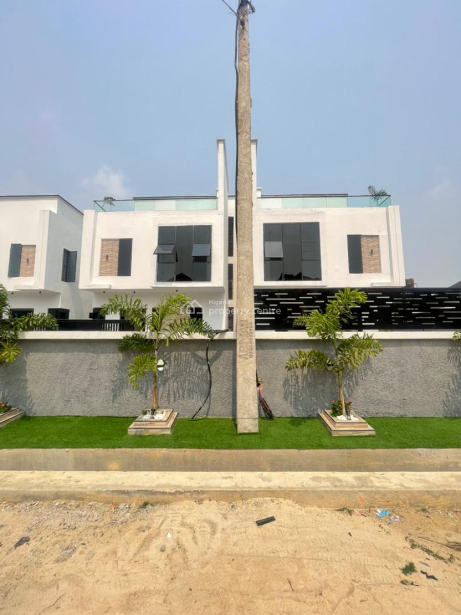 Luxury 5 Bedroom Semi Detached Duplex with Bq in a Secured Estate, Ajah, Lagos, Semi-detached Duplex for Sale