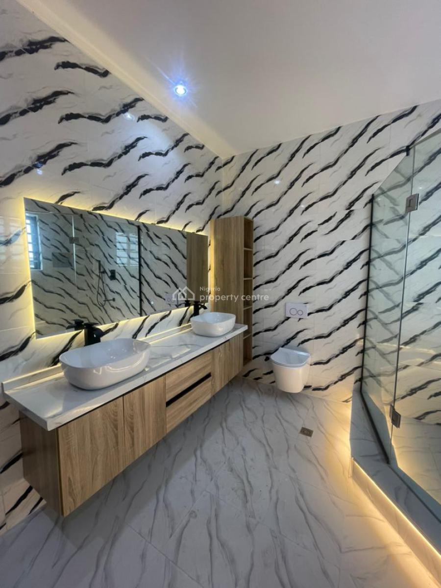 Luxury 5 Bedroom Semi Detached Duplex with Bq in a Secured Estate, Ajah, Lagos, Semi-detached Duplex for Sale