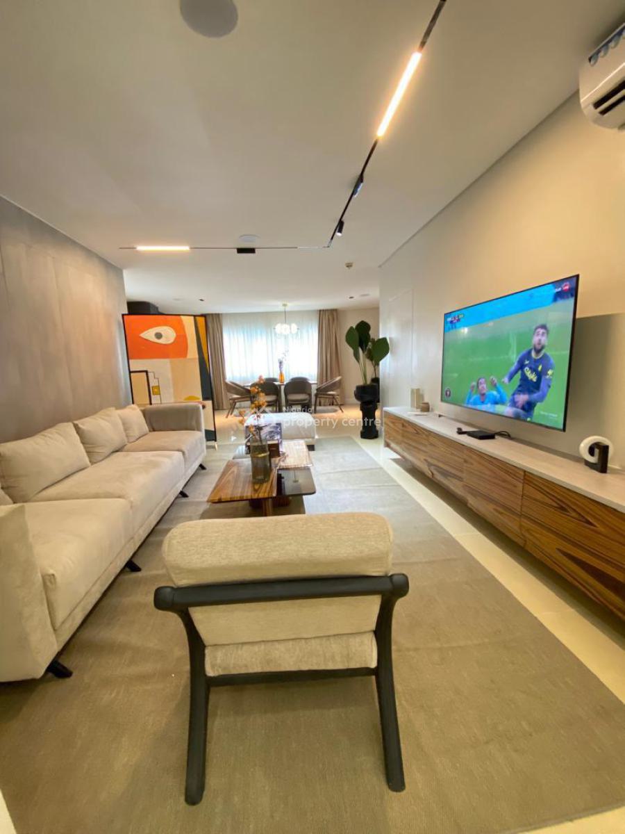 Luxury 3 Bedroom Apartment with All Shades of Deluxe Living, Bourdilon Road, Ikoyi, Lagos, Flat / Apartment Short Let