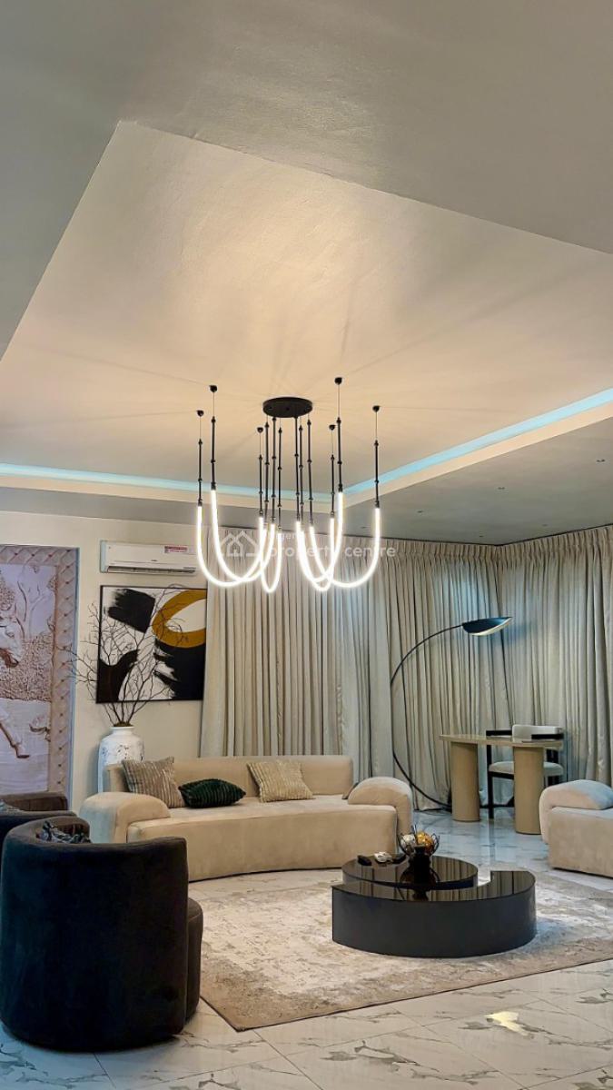 Luxury 3 Bedroom Paint House with a Cinema, Water Corporation Drive, Oniru, Victoria Island (vi), Lagos, Flat / Apartment Short Let