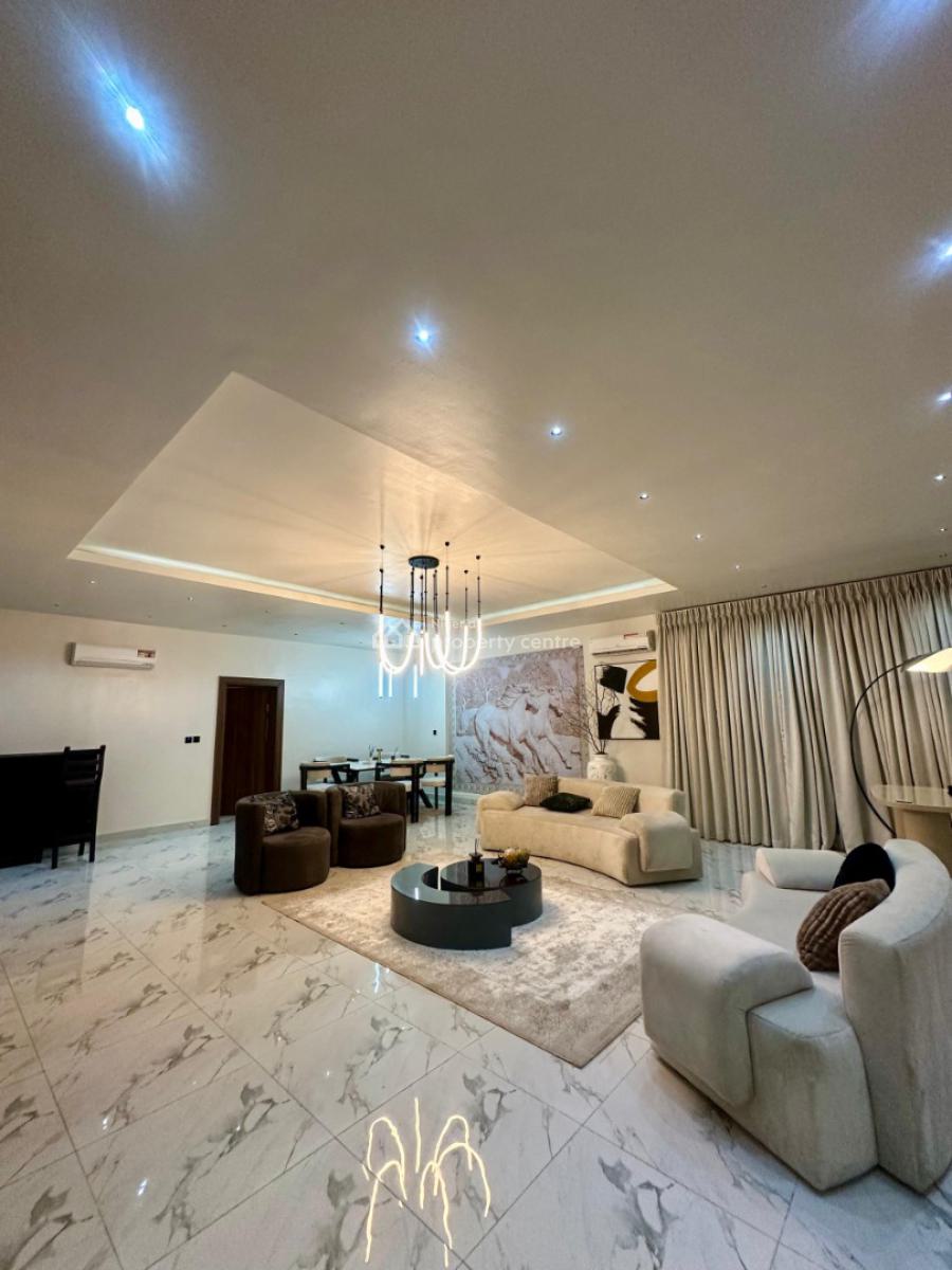 Luxury 3 Bedroom Paint House with a Cinema, Water Corporation Drive, Oniru, Victoria Island (vi), Lagos, Flat / Apartment Short Let