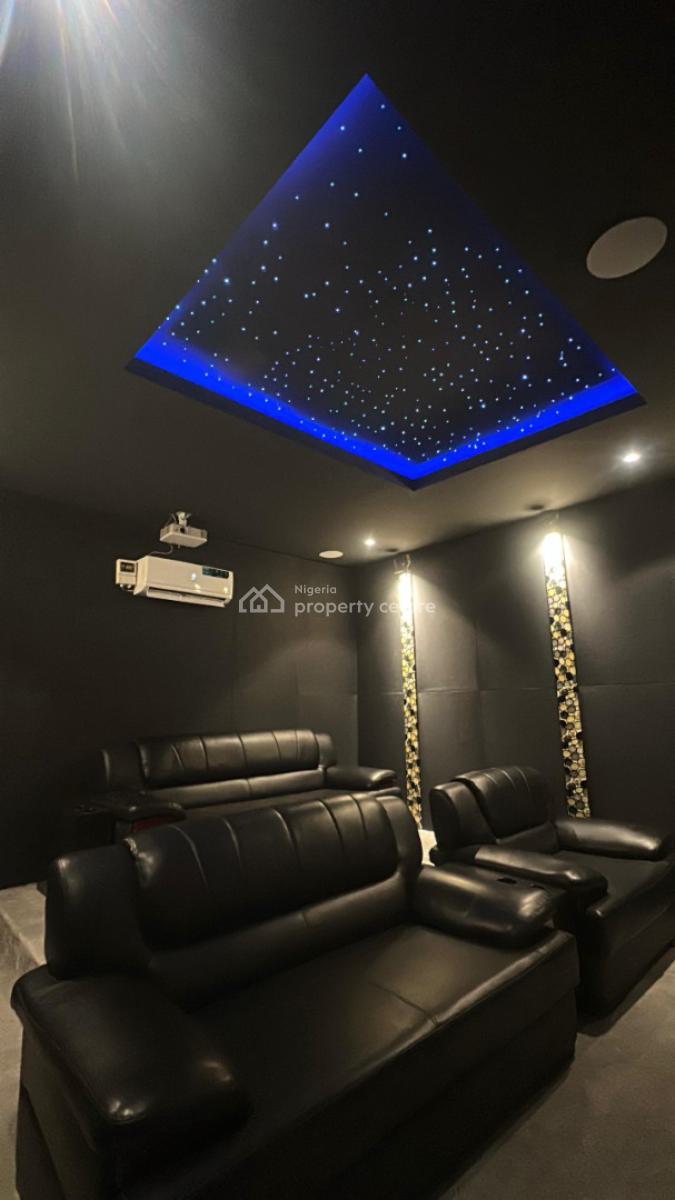 Luxury 3 Bedroom Paint House with a Cinema, Water Corporation Drive, Oniru, Victoria Island (vi), Lagos, Flat / Apartment Short Let