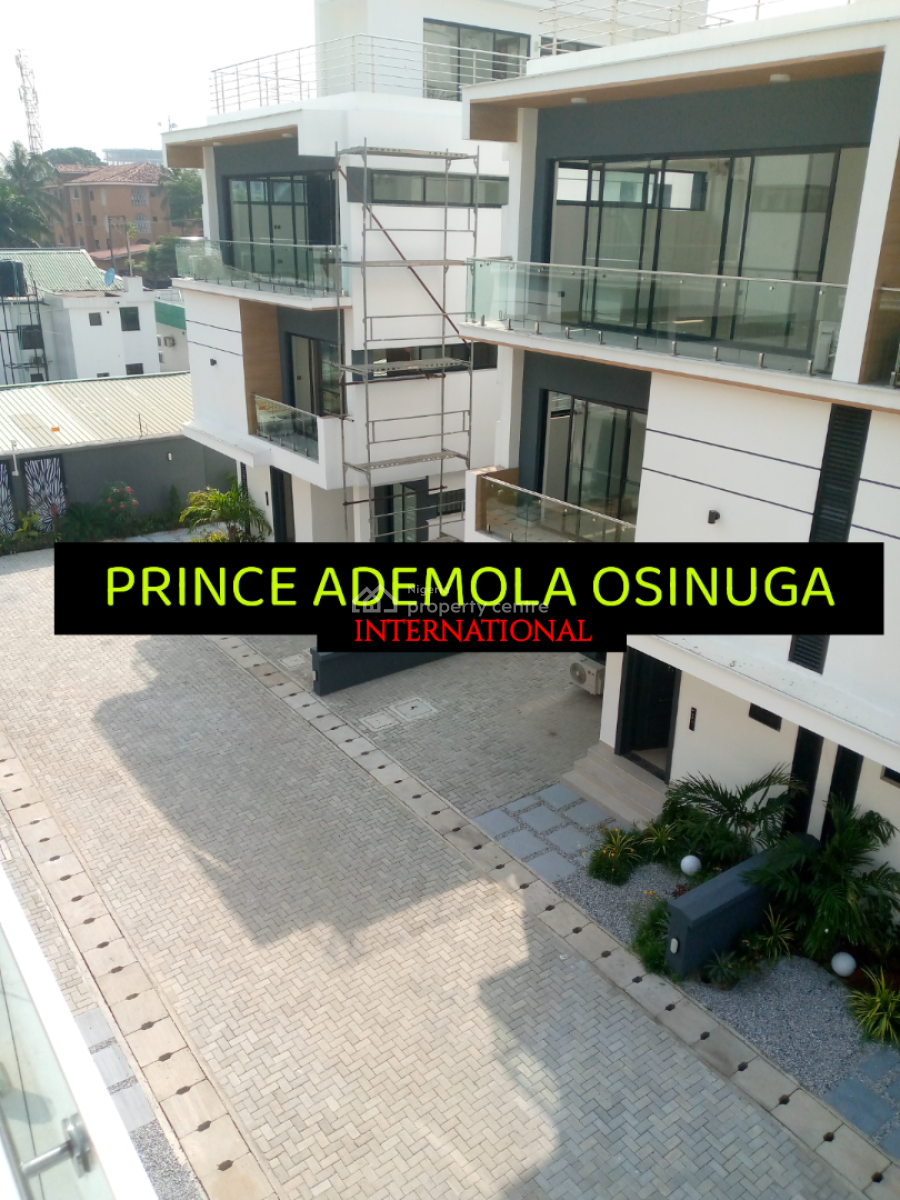 New & Luxury 4 Bedroom Semi Detached House+bq+pool, Old Ikoyi, Ikoyi, Lagos, Semi-detached Duplex for Rent