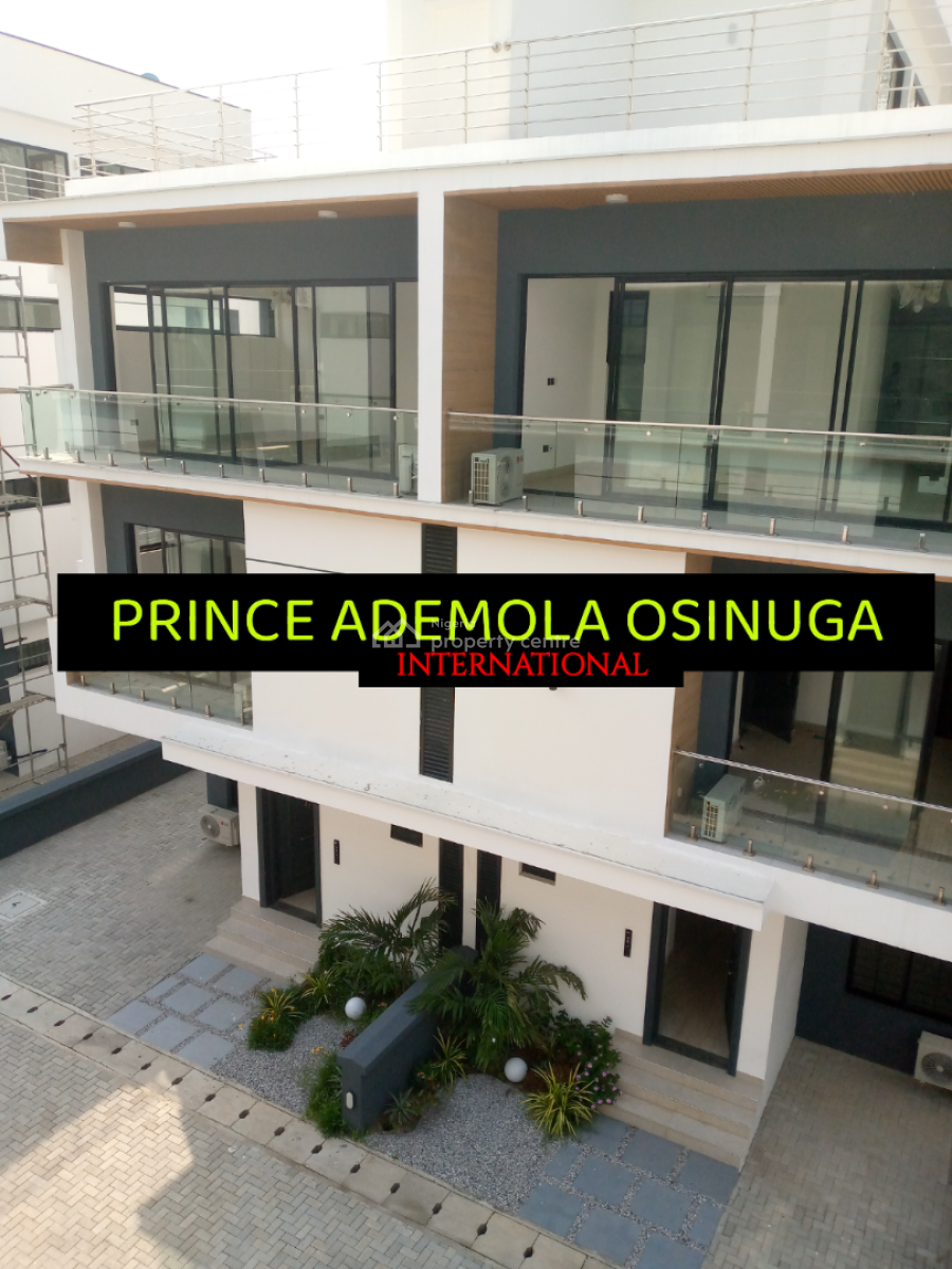 New & Luxury 4 Bedroom Semi Detached House+bq+pool, Old Ikoyi, Ikoyi, Lagos, Semi-detached Duplex for Rent