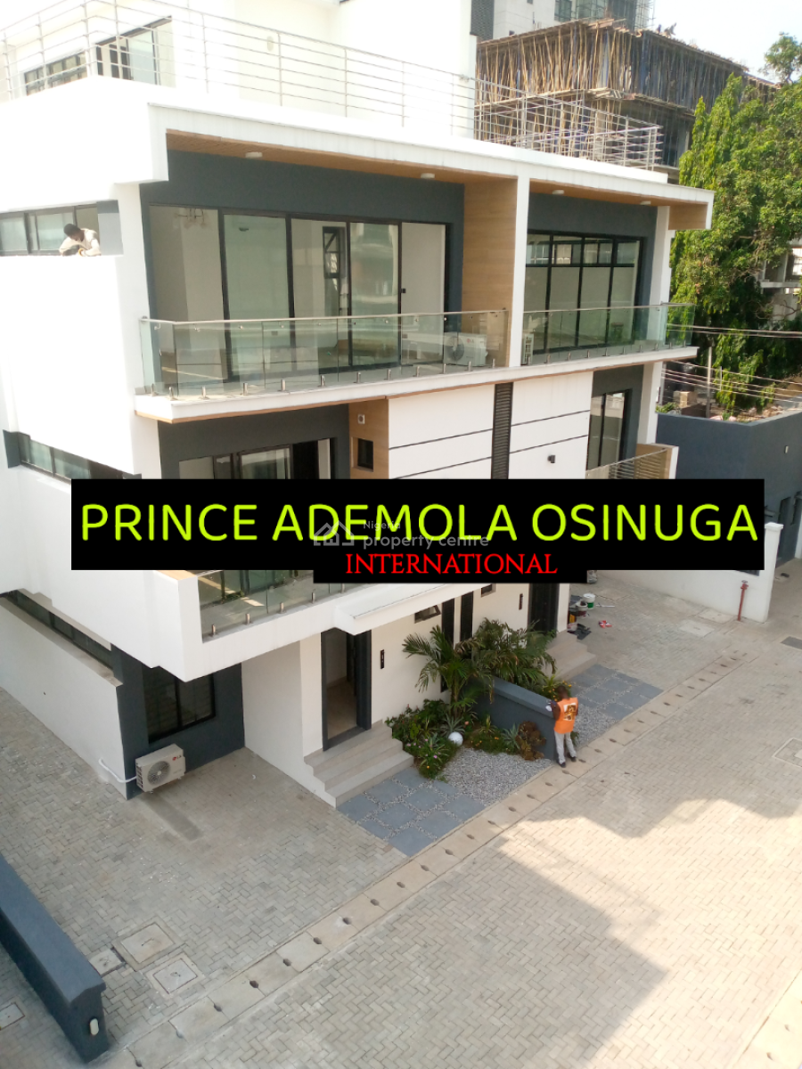 New & Luxury 4 Bedroom Semi Detached House+bq+pool, Old Ikoyi, Ikoyi, Lagos, Semi-detached Duplex for Rent