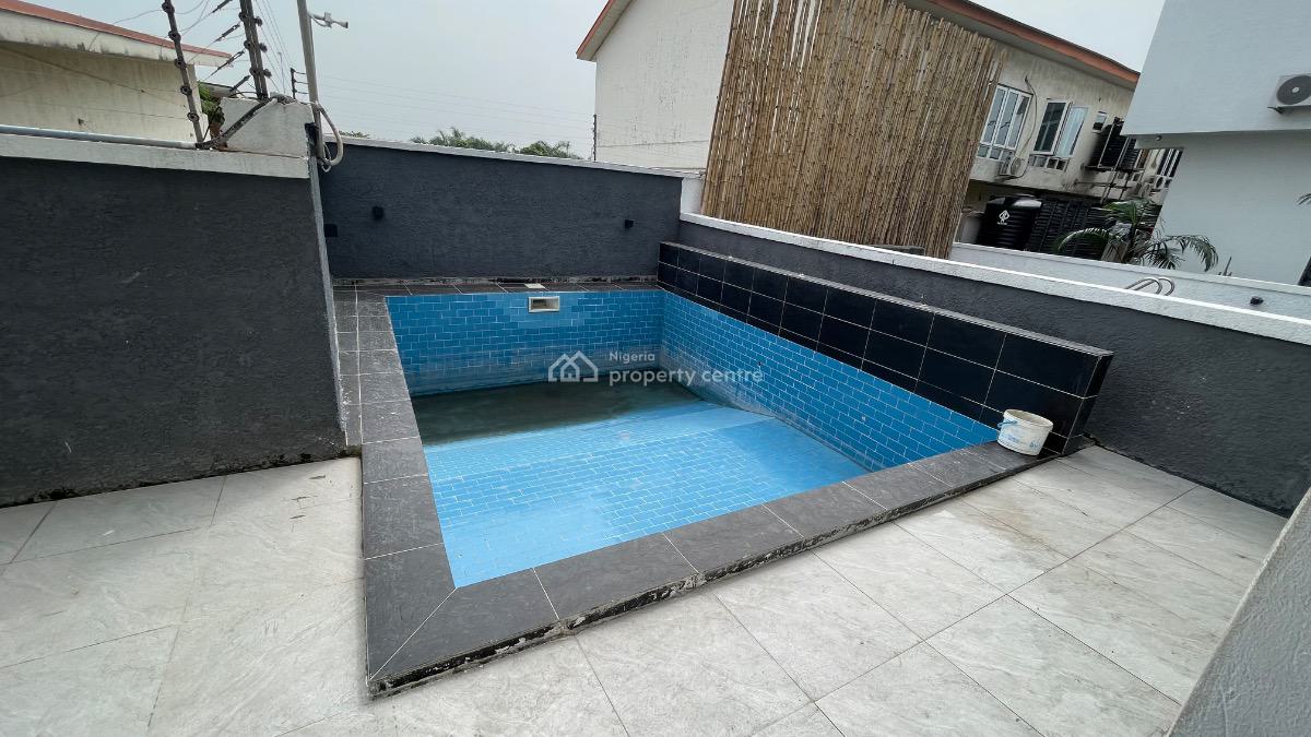 Luxury and Spacious 5 Bedroom Fully Detached Duplex with a Bq and Pool, Chevron, Lekki, Lagos, Detached Duplex for Sale