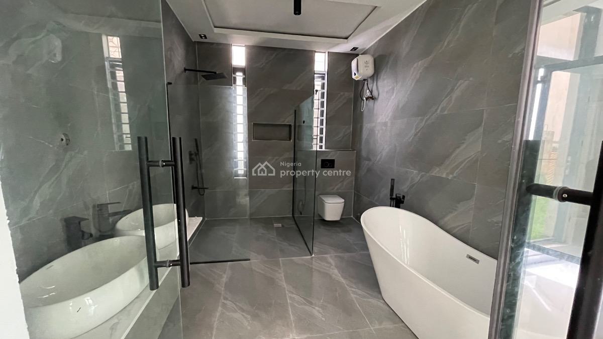 Luxury and Spacious 5 Bedroom Fully Detached Duplex with a Bq and Pool, Chevron, Lekki, Lagos, Detached Duplex for Sale