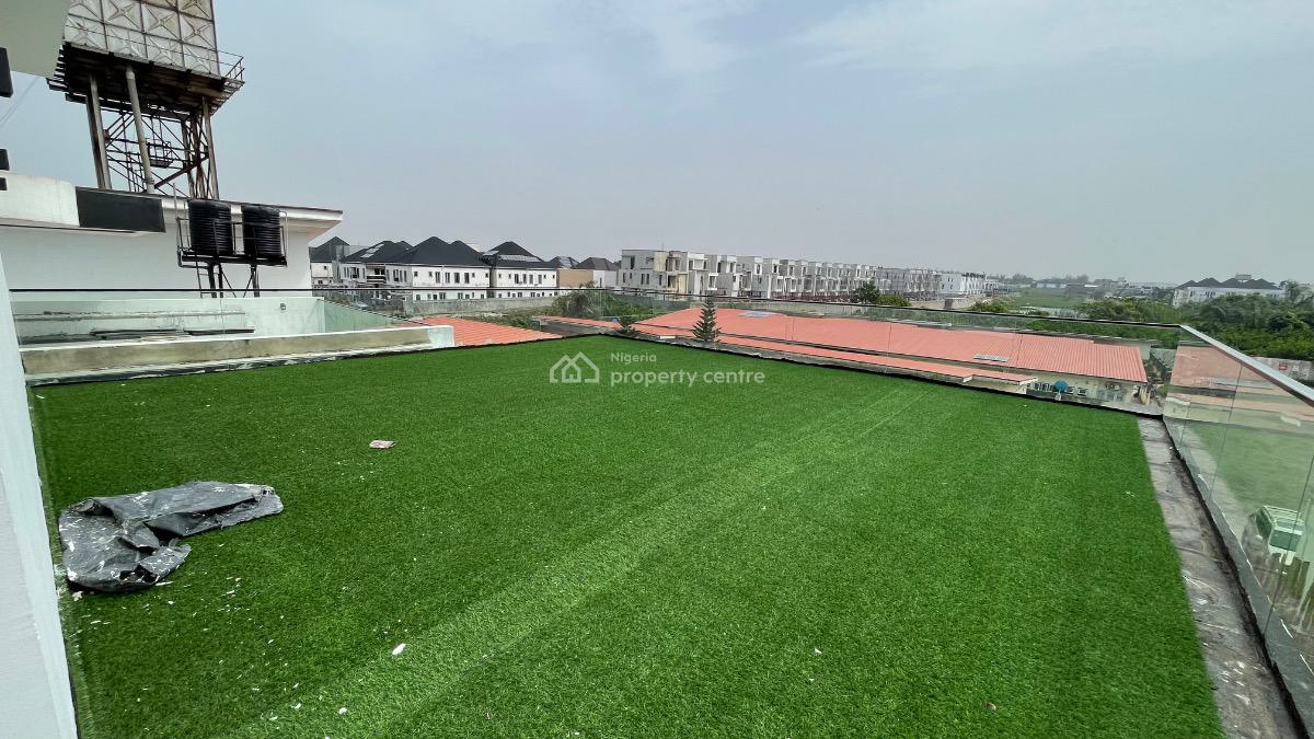 Luxury and Spacious 5 Bedroom Fully Detached Duplex with a Bq and Pool, Chevron, Lekki, Lagos, Detached Duplex for Sale