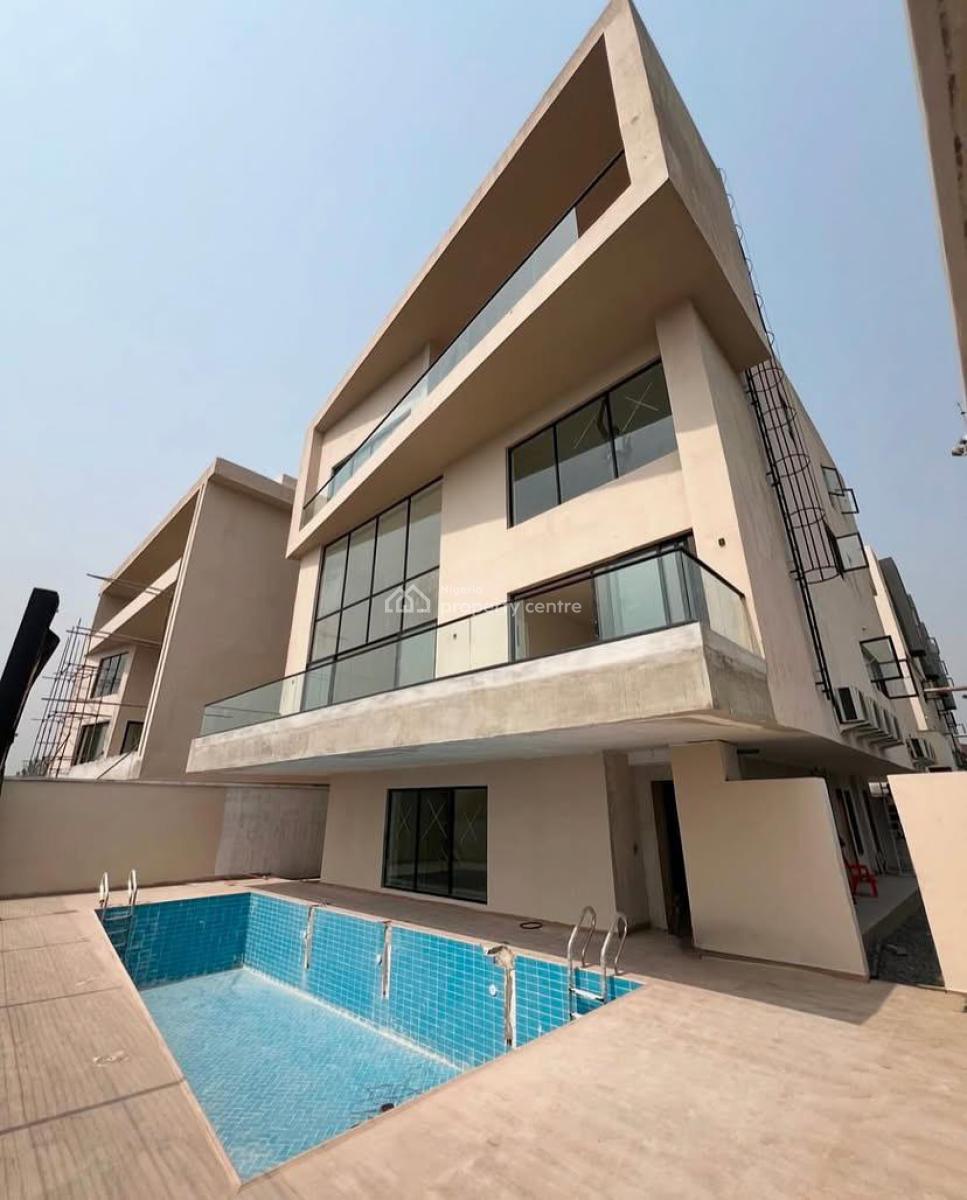 for Kings and Queens 6 Bedroom Waterfront Detached Duplex with Pool, Banana Island, Ikoyi, Lagos, House for Sale