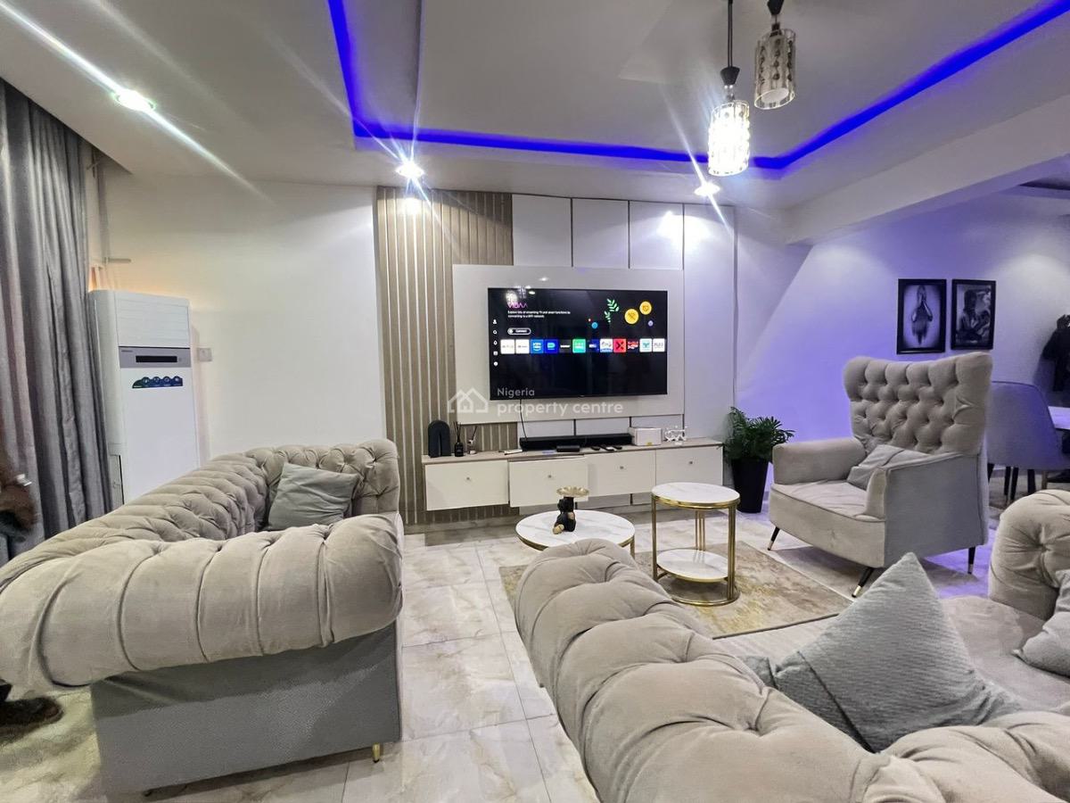 Luxury Smart Furnished 3 Bedroom Apartment, Guzape District, Abuja, Flat / Apartment for Rent