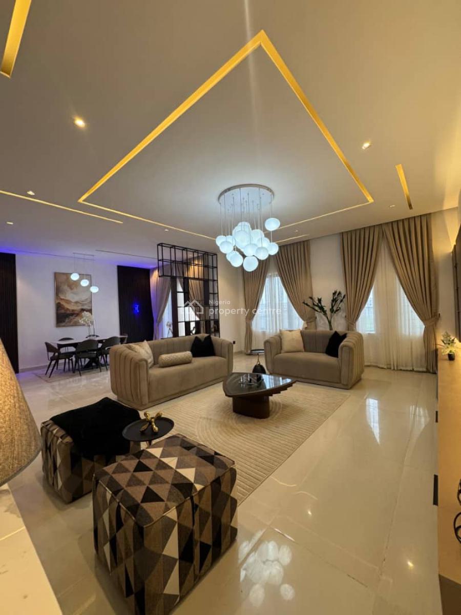 Contemporary Brand New  Automated Four Bedroom Semi-detached Duplex Wi, Lekki Phase 1, Lekki, Lagos, Semi-detached Duplex for Sale