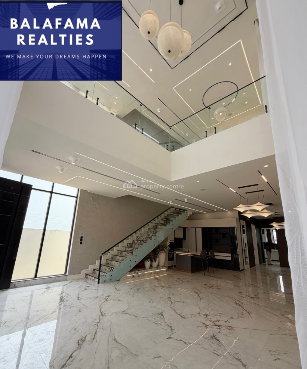 Modern Luxury 5 Bedroom Detached Duplex + Bq, Lekki Phase 1, Lekki, Lagos, Detached Duplex for Sale