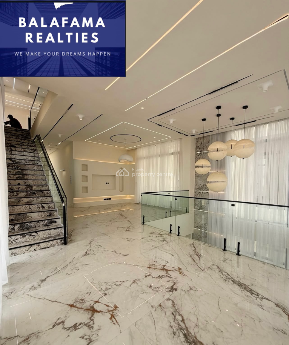 Modern Luxury 5 Bedroom Detached Duplex + Bq, Lekki Phase 1, Lekki, Lagos, Detached Duplex for Sale