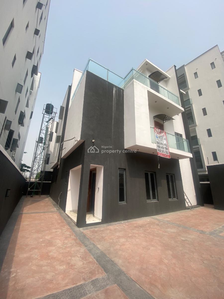 New 5-br Detached House with a Bq, Cinema at Lekki Ph 1. N650m, Off Freedom Way, Lekki Phase 1, Lekki, Lagos, Detached Duplex for Sale