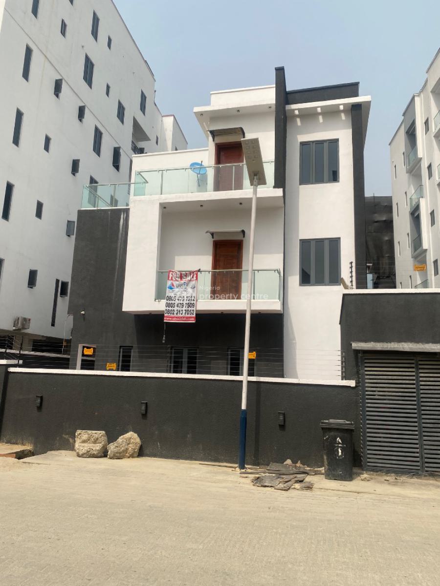 New 5-br Detached House with a Bq, Cinema at Lekki Ph 1. N650m, Off Freedom Way, Lekki Phase 1, Lekki, Lagos, Detached Duplex for Sale