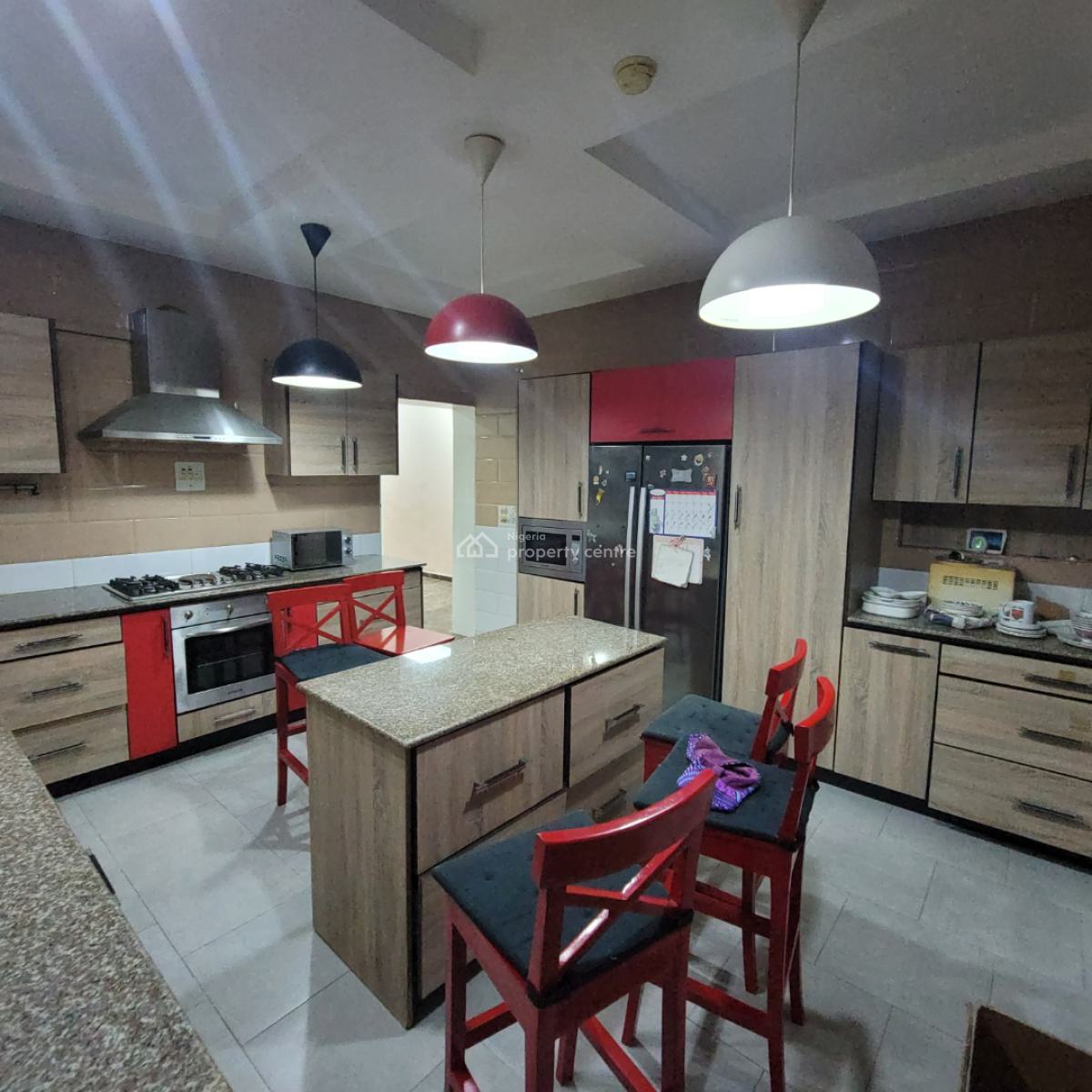 6 Bedroom Partially Furnished Fully Detached Duplex, Behind Shoprite Novare Mall/ Pearl Garden Estate, Sangotedo, Ajah, Lagos, Detached Duplex for Sale