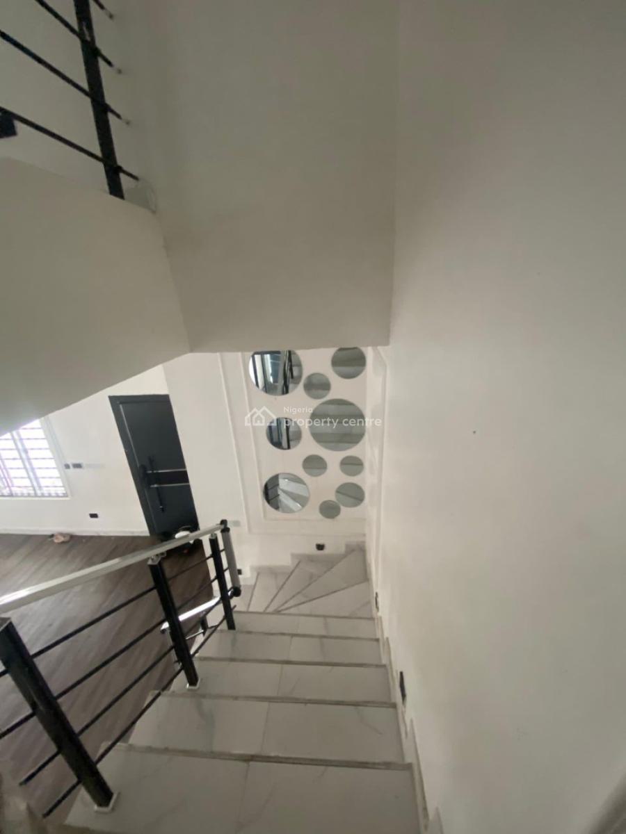 Spacious 4-bedroom Fully Automated Smart Terrace Duplex, Lekki County, Lekki, Lagos, Detached Duplex for Rent