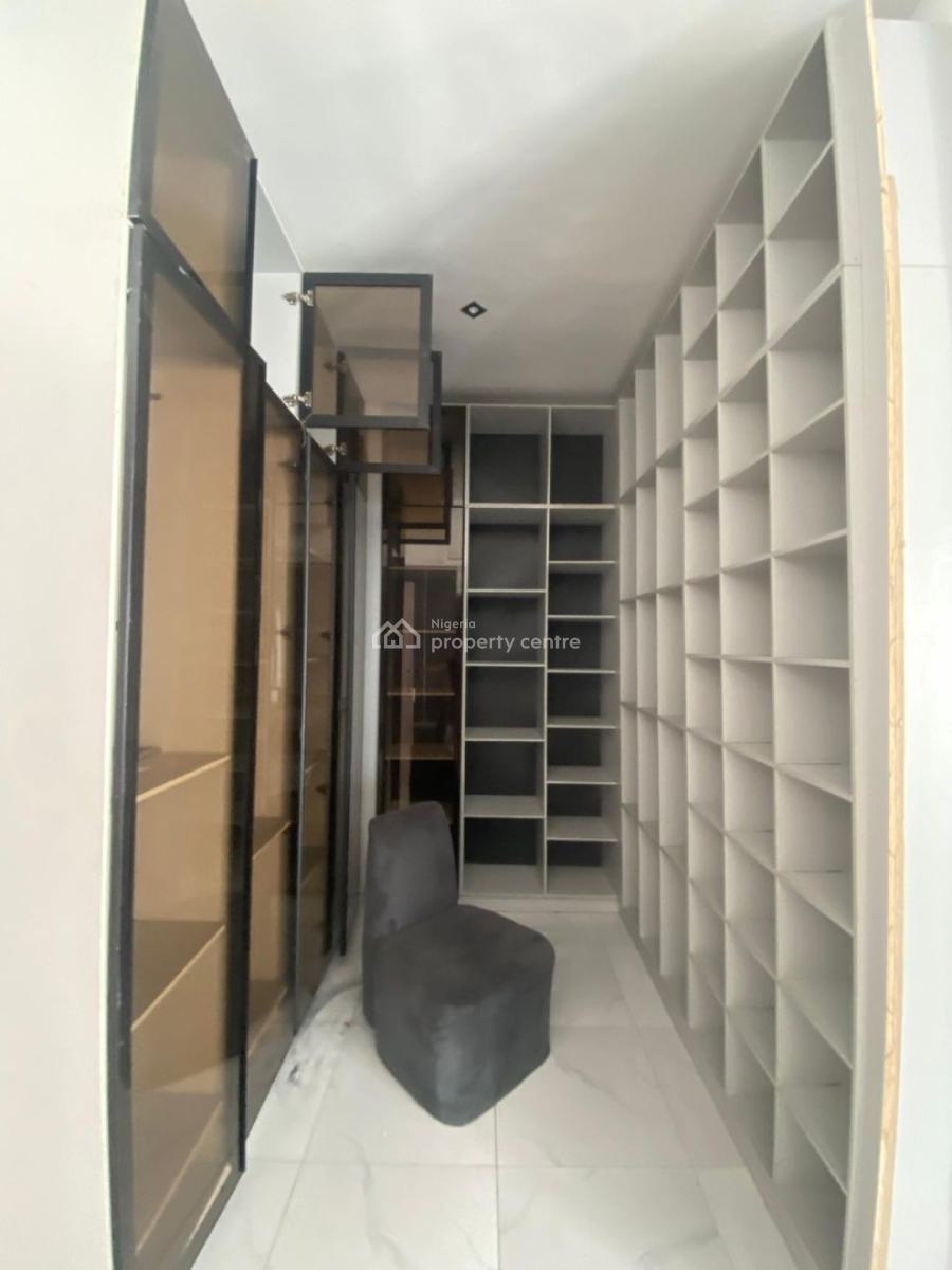 Spacious 4-bedroom Fully Automated Smart Terrace Duplex, Lekki County, Lekki, Lagos, Detached Duplex for Rent