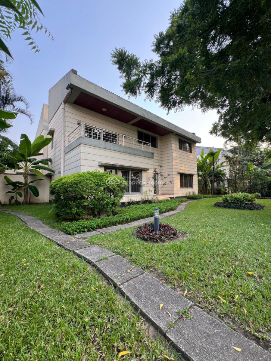 5 Bedroom Detached Villa, Off Bourdillon, Old Ikoyi, Ikoyi, Lagos, House for Rent