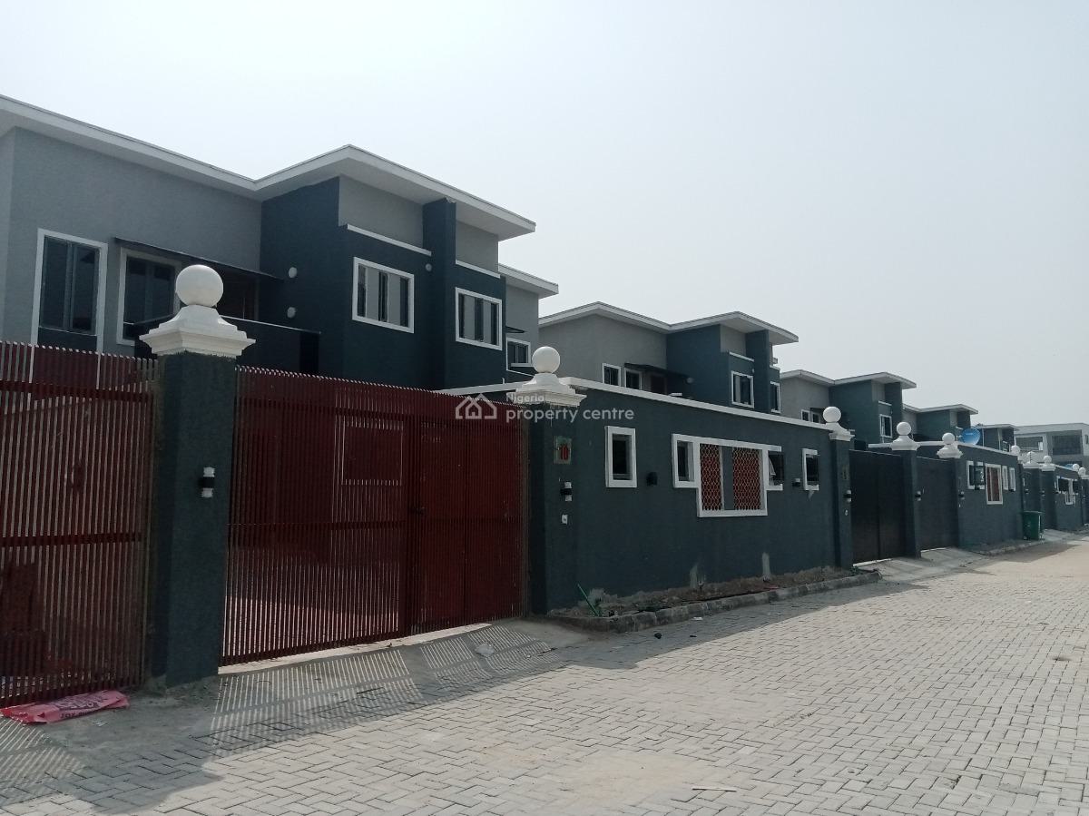 Brand New Luxury 4 Bedroom Duplex with Bq, Behind Shoprite, Sangotedo, Ajah, Lagos, Semi-detached Duplex for Rent