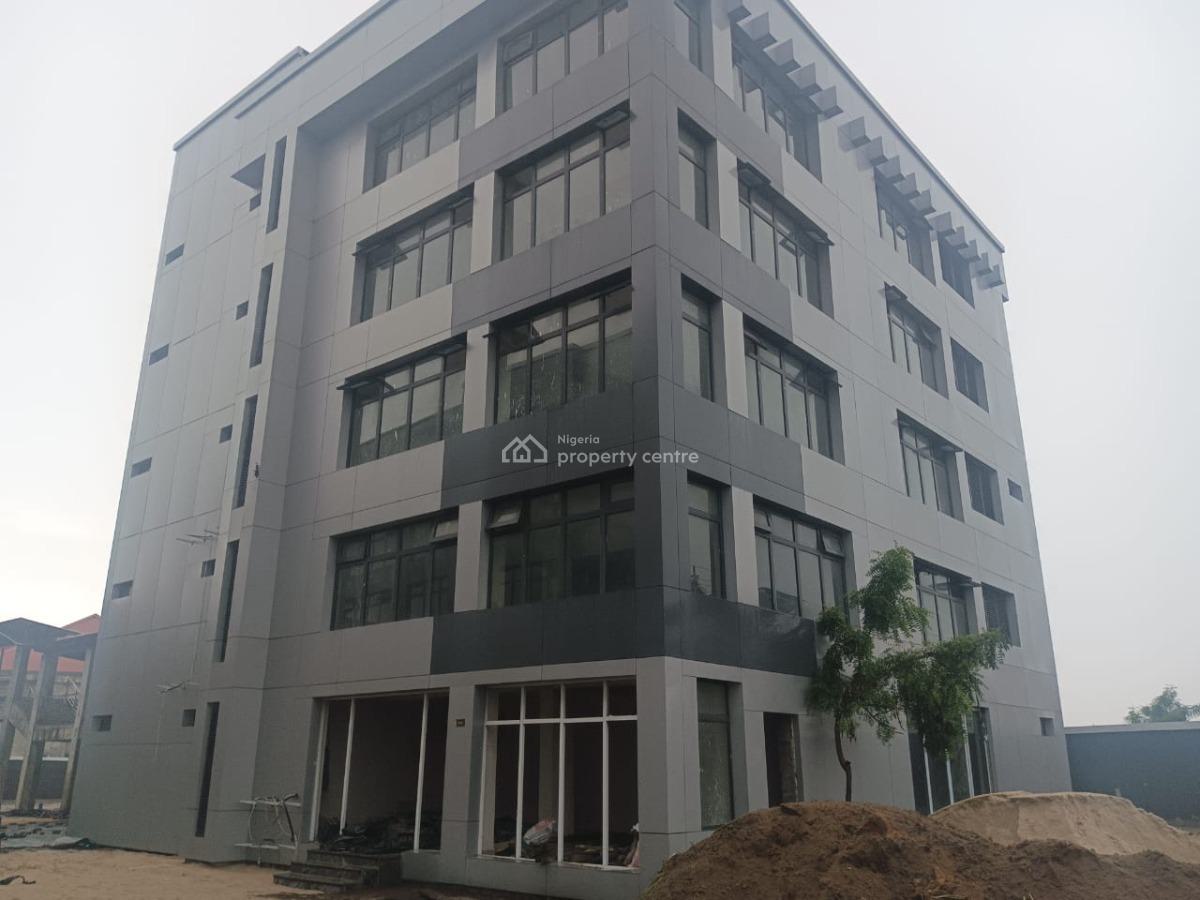 Newly Built Serviced 5 Floors, Open Floor Building, Sangotedo, Ajah, Lagos, Plaza / Complex / Mall for Rent