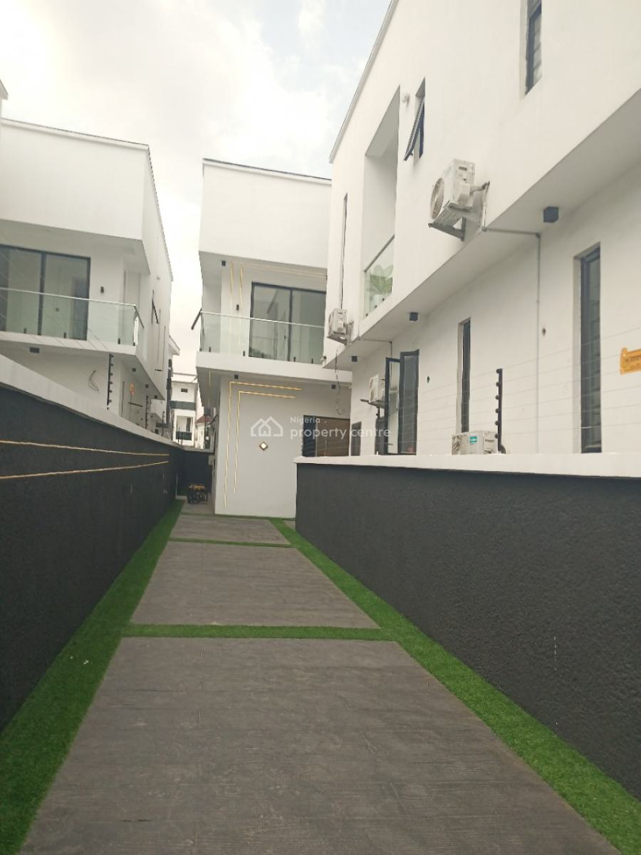 Newly Built 4 Bedroom Semi Detached Duplex with Bq, Chevron Toll Gate, Lekki Phase 2, Lekki, Lagos, Semi-detached Duplex for Sale