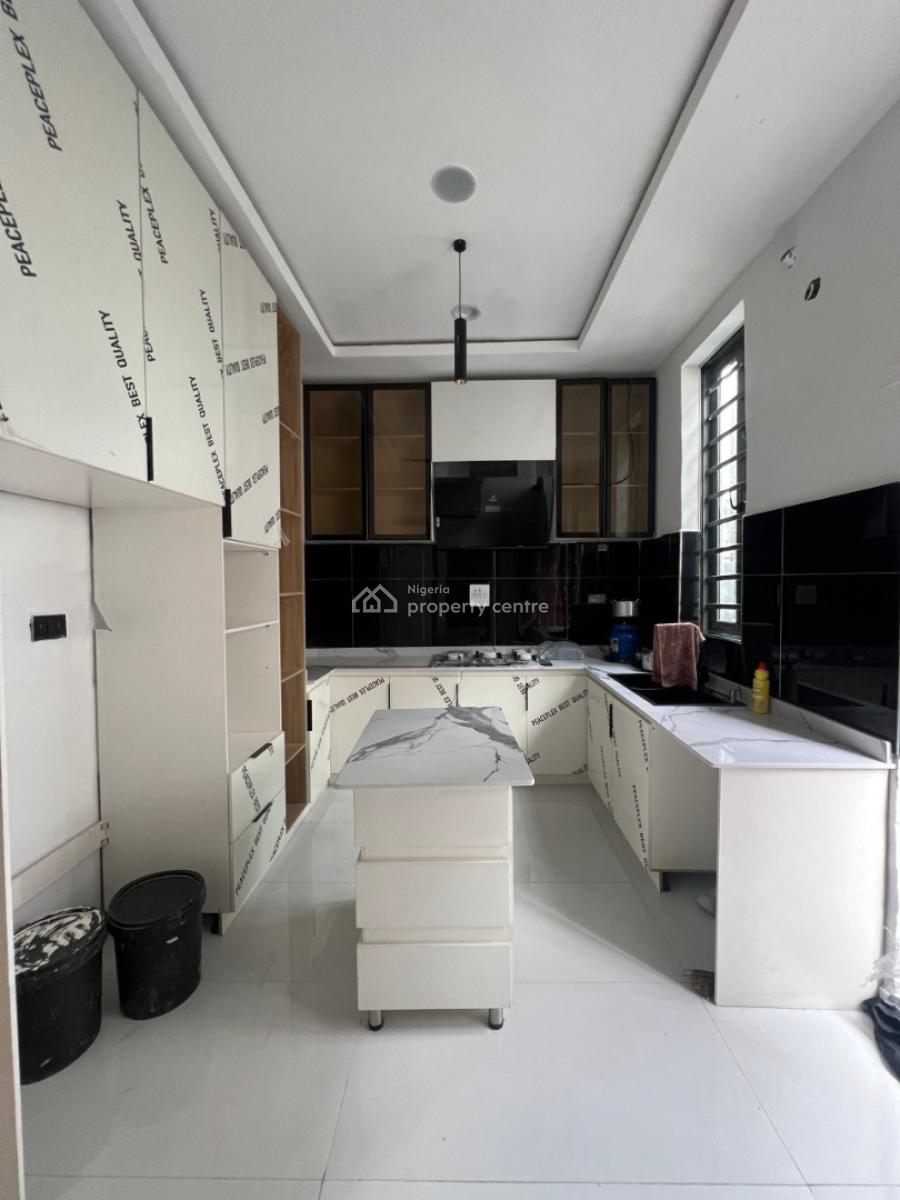 Brand New 4 Bedroom Semi Detached Duplex in a Well Secured Estate, Sangotedo, Ajah, Lagos, Semi-detached Duplex for Rent