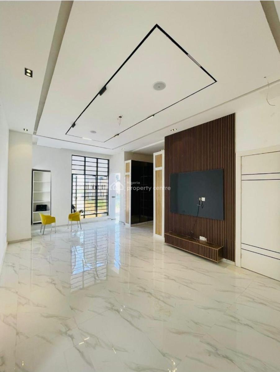 Delightful Exquisite Standard 5 Bedroom Super Luxury Home  with Bq, Chevron, Lekki, Lagos, Detached Duplex for Rent
