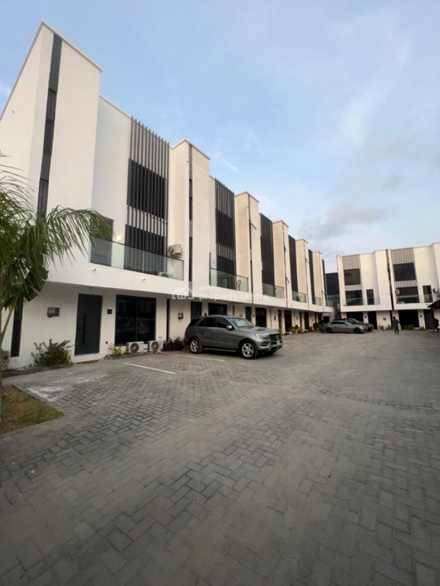Luxury Built 4 Bedrooms Terrace, Ikate Elegushi, Lekki, Lagos, Semi-detached Bungalow for Sale
