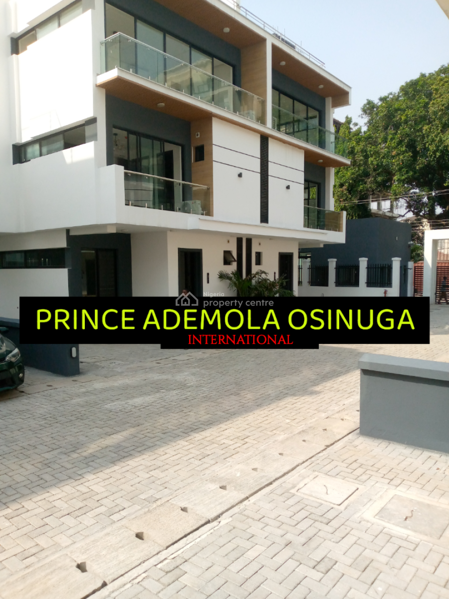 Serviced New Luxury 4 Bedroom Semi Detached House, Old Ikoyi, Ikoyi, Lagos, Semi-detached Duplex for Rent