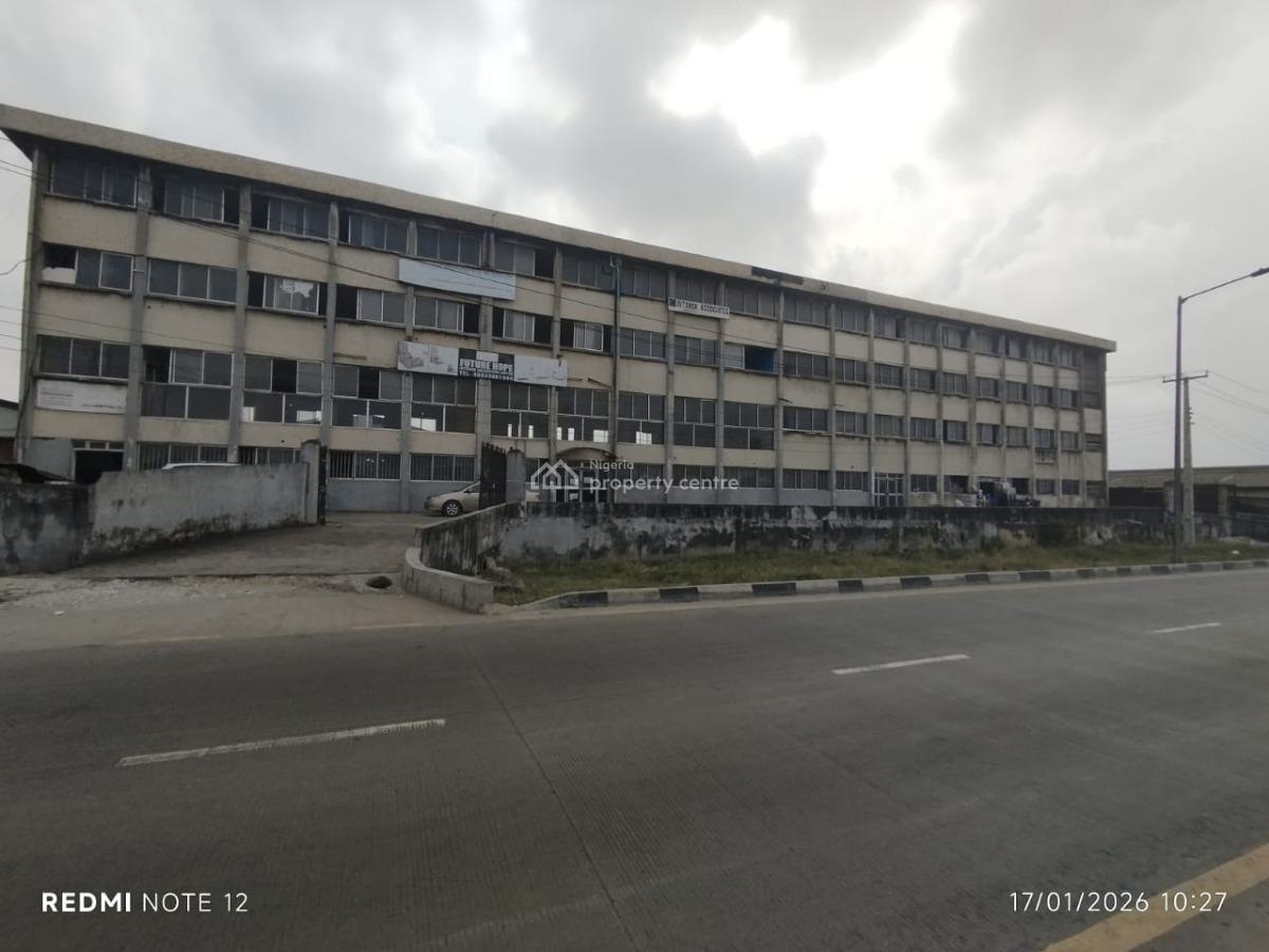 Office Block of Over 4,000 Square Meters, Magnificent Mansion, Mandillas Bus Stop, Along Oshodi-apapa Expressway, Isolo, Lagos, Office Space for Rent