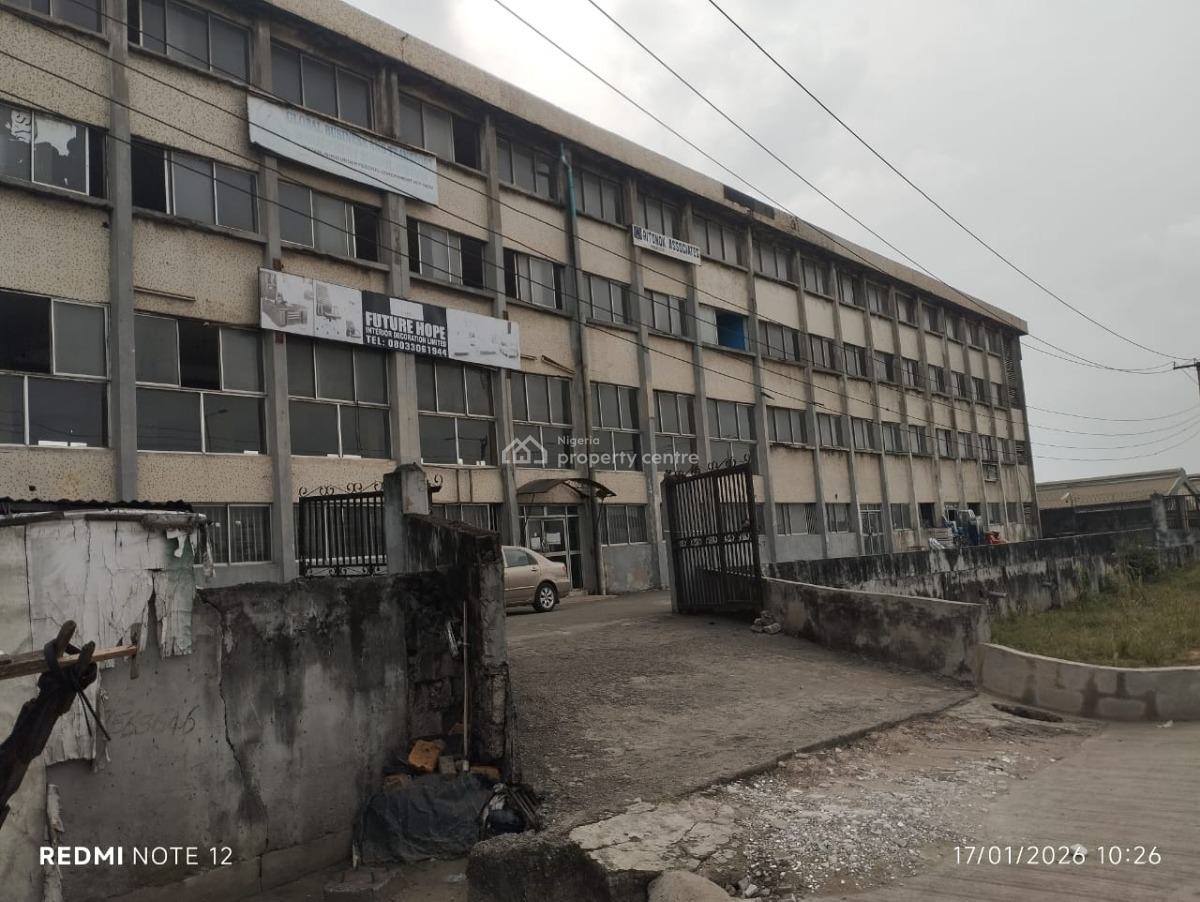 Office Block of Over 4,000 Square Meters, Magnificent Mansion, Mandillas Bus Stop, Along Oshodi-apapa Expressway, Isolo, Lagos, Office Space for Rent