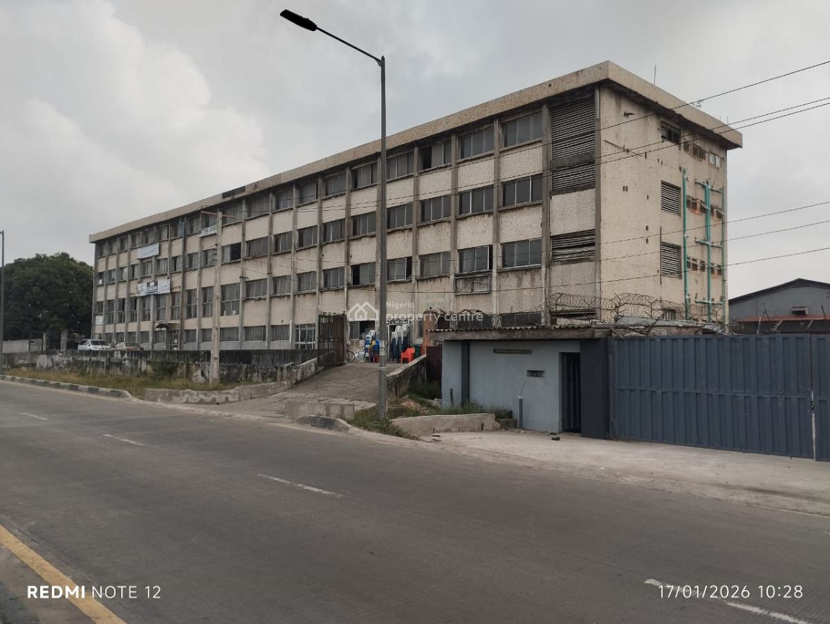 Office Block of Over 4,000 Square Meters, Magnificent Mansion, Mandillas Bus Stop, Along Oshodi-apapa Expressway, Isolo, Lagos, Office Space for Rent
