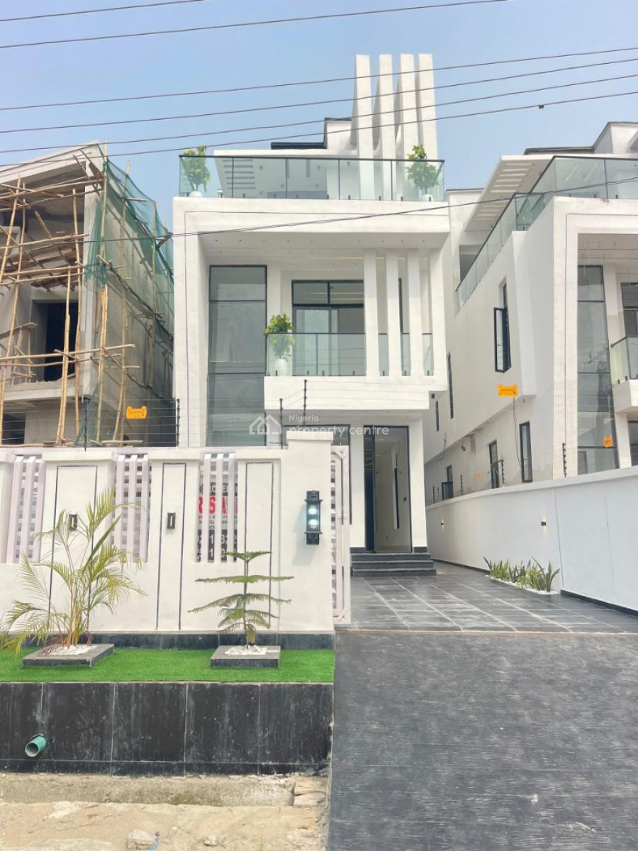 Fully Detached Duplex with Luxury Interior, Swimming Pool,cinema, Chevron Toll Gate , Chevron Axis, Lekki, Lagos, Detached Duplex for Sale