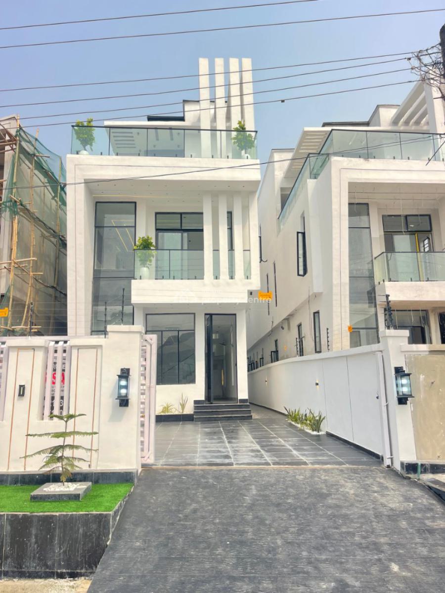 Fully Detached Duplex with Luxury Interior, Swimming Pool,cinema, Chevron Toll Gate , Chevron Axis, Lekki, Lagos, Detached Duplex for Sale