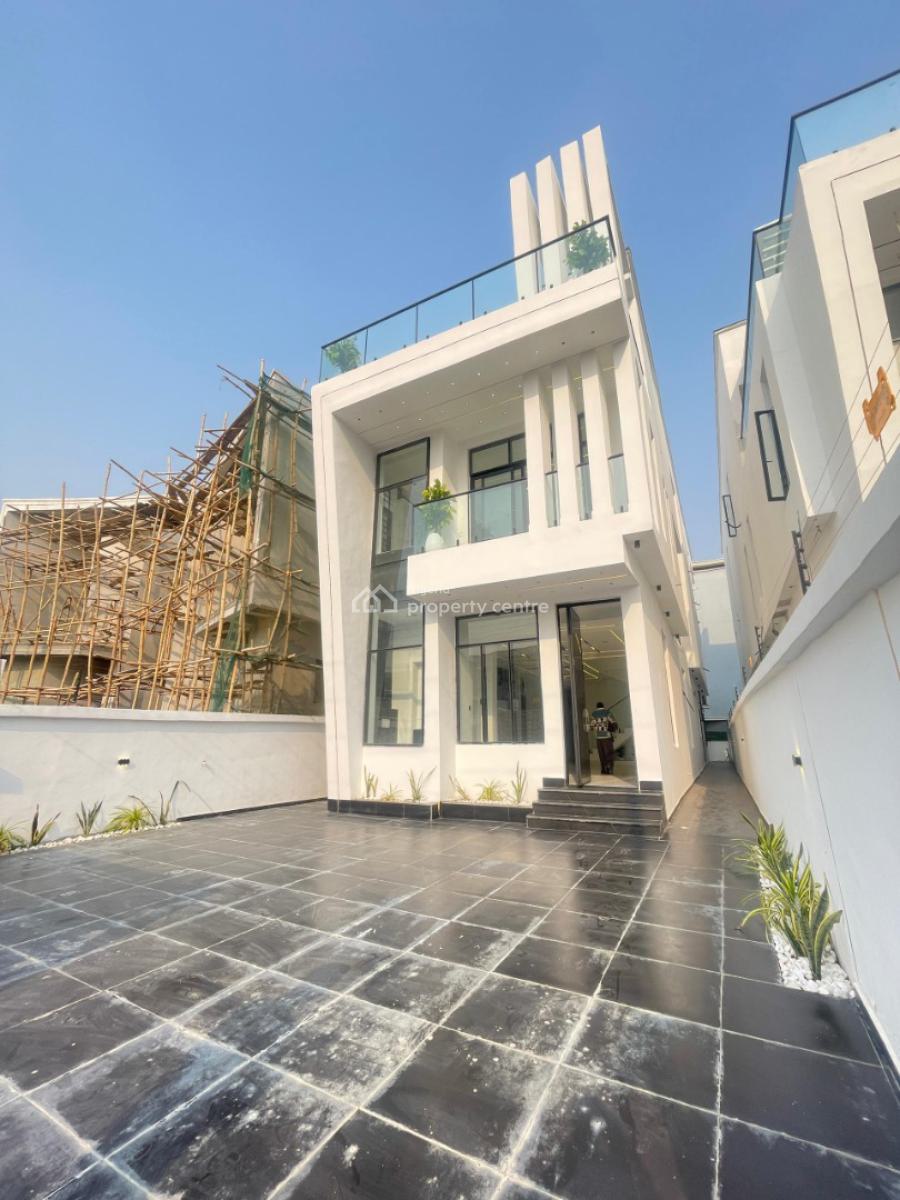 Fully Detached Duplex with Luxury Interior, Swimming Pool,cinema, Chevron Toll Gate , Chevron Axis, Lekki, Lagos, Detached Duplex for Sale