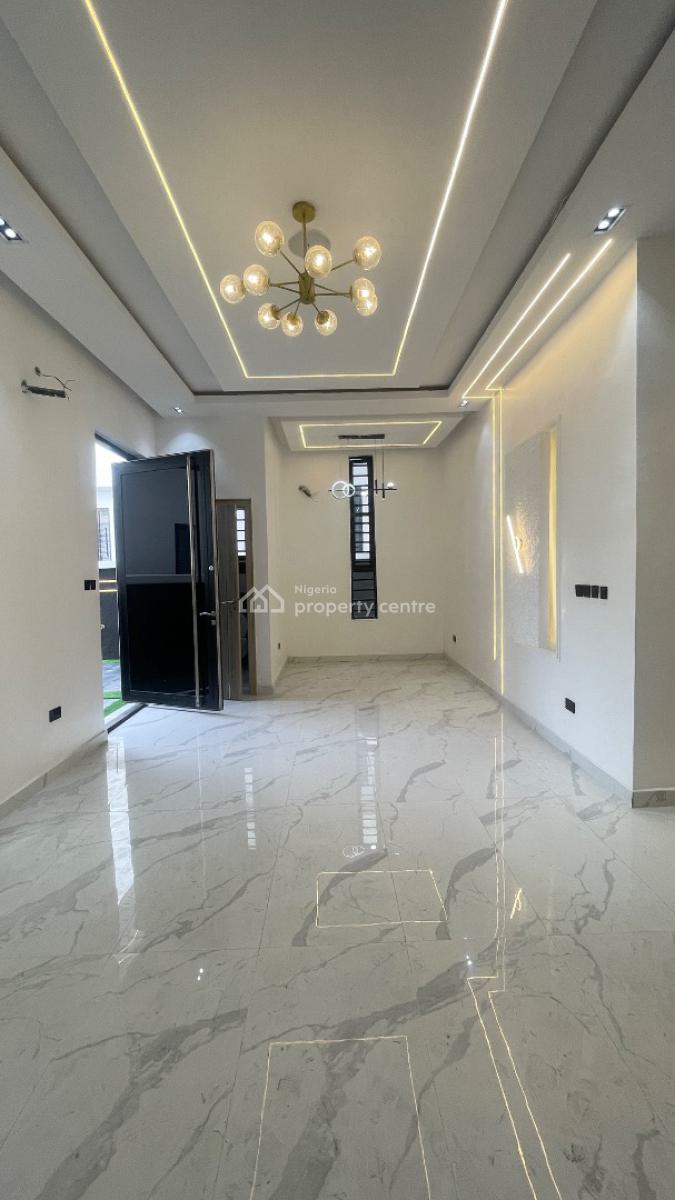 Automated 4 Bedroom Fully Detached Duplex + Bq, Chevron, Lekki, Lagos, Semi-detached Duplex for Sale