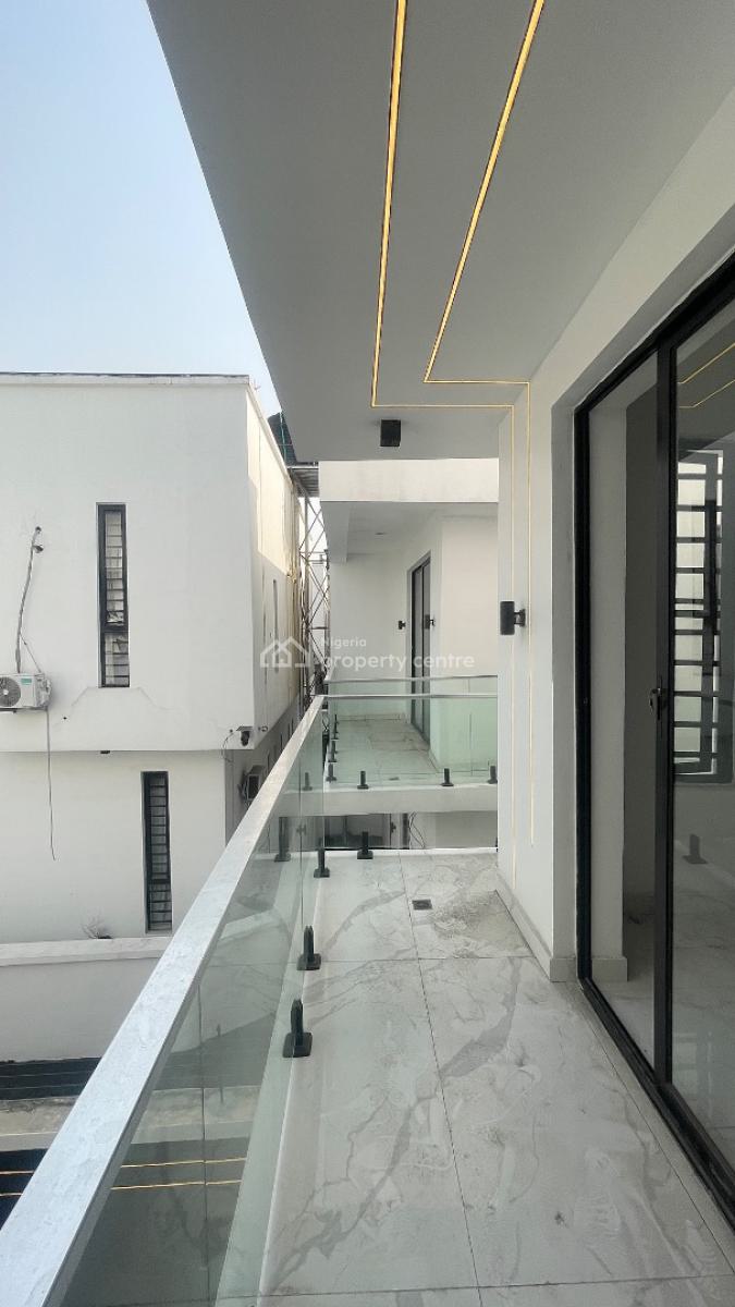 Automated 4 Bedroom Fully Detached Duplex + Bq, Chevron, Lekki, Lagos, Semi-detached Duplex for Sale