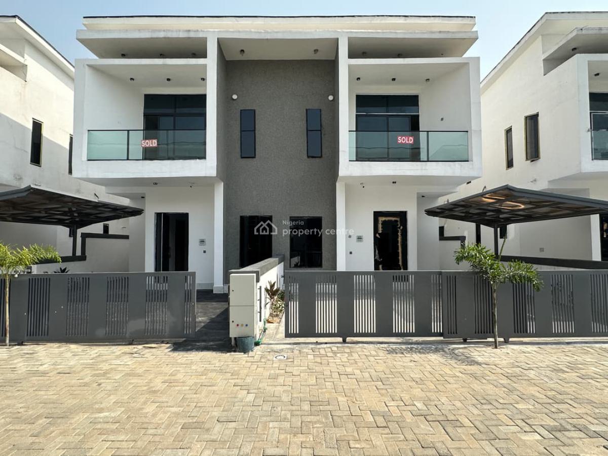 Newly Built 4-bedroom Semi-detached House with Bq, Orchid, Lekki, Lagos, Semi-detached Duplex for Rent