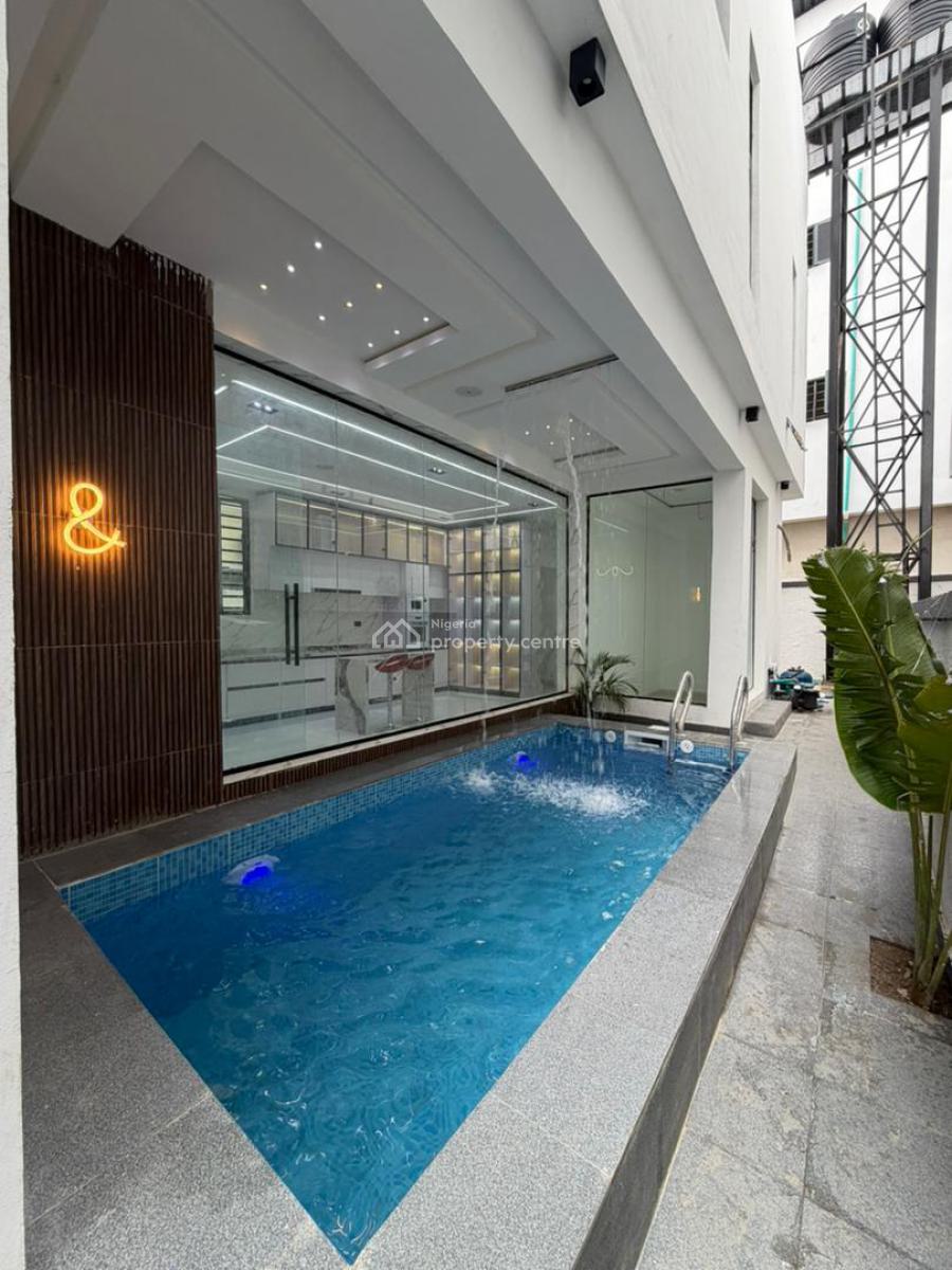 Luxury 5 Bedroom Detached Duplex with Bq & Pool & Gym, Chevron Toll Gate, Lekki, Lagos, Detached Duplex for Sale