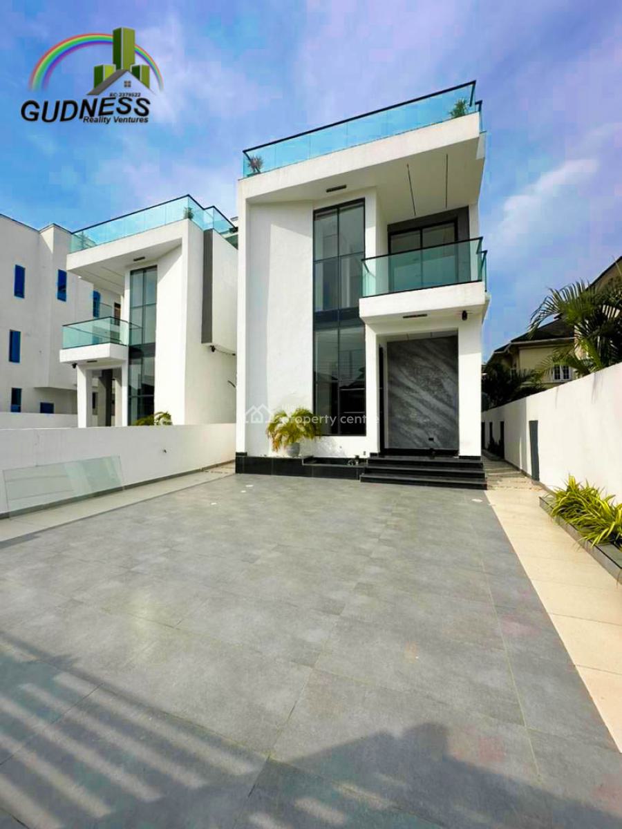 5 Bedroom Fully Detached Duplex, Chevron, Lekki, Lagos, Flat / Apartment for Sale