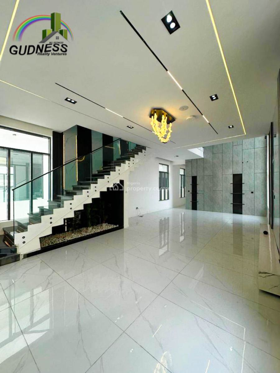 5 Bedroom Fully Detached Duplex, Chevron, Lekki, Lagos, Flat / Apartment for Sale