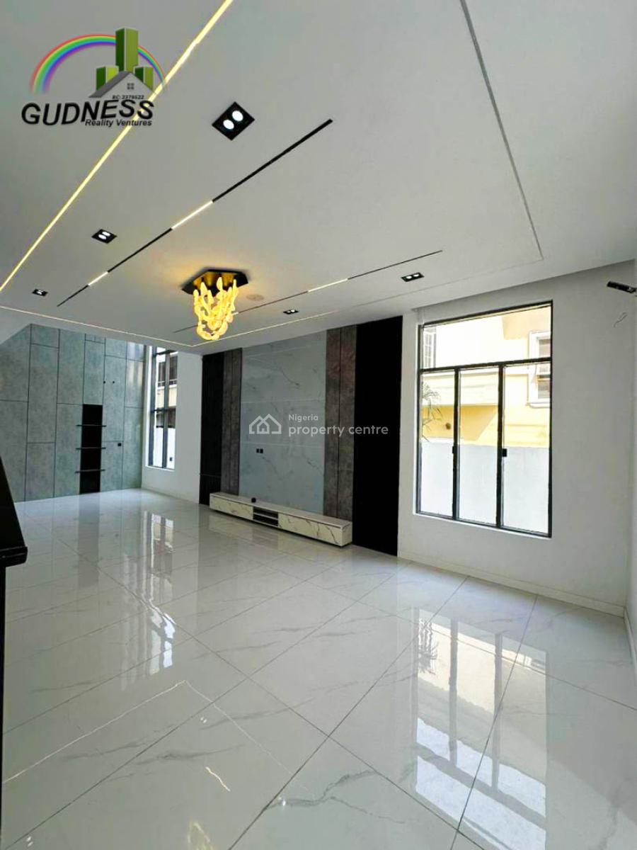 5 Bedroom Fully Detached Duplex, Chevron, Lekki, Lagos, Flat / Apartment for Sale