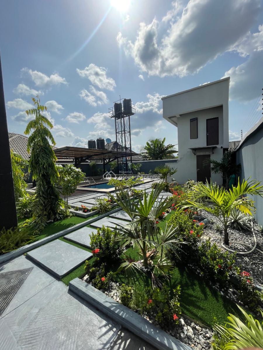 Luxury  Furnished 6 Bedroom Fully Detached Duplex with Pool and Bq, Port Harcourt, Rivers, Detached Duplex for Sale