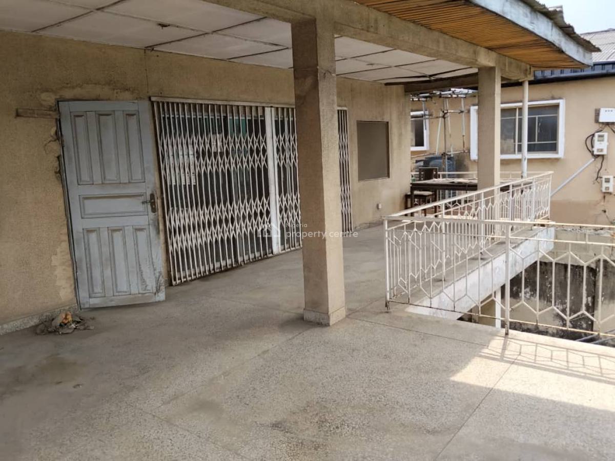 Large, Vacant Block of Two Flats with Staff Quarters on 450sqm of Land, Ajao Road Off Ogunlana Drive, Surulere, Lagos, House for Sale