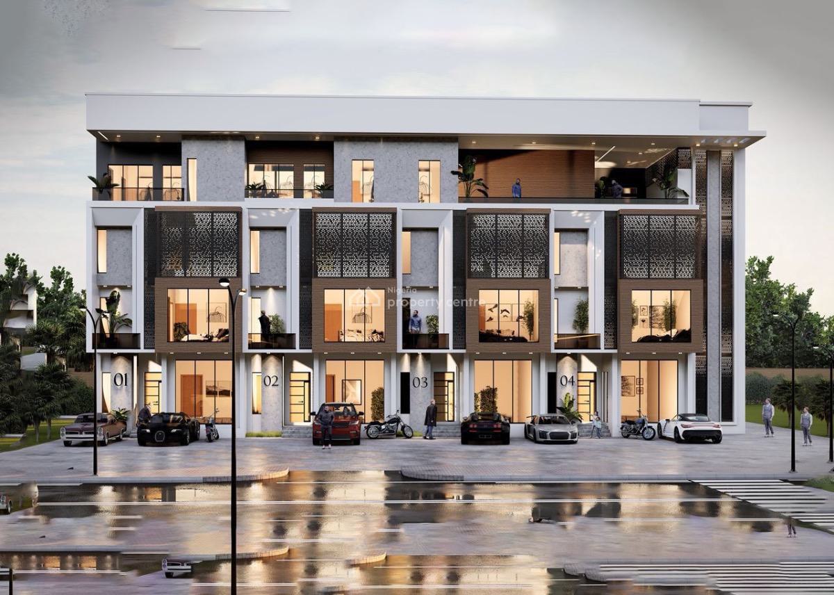 4 Bedroom Terrace Duplex with Bq, Kaura, Abuja, Terraced Duplex for Sale