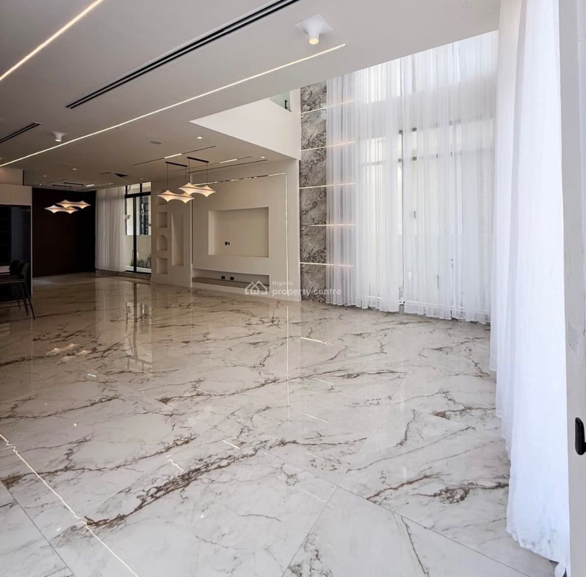 Contemporary 5 Bedroom Fully Detached Duplex with Cinema Gym Pool, Lekki Phase 1, Lekki, Lagos, Detached Duplex for Sale