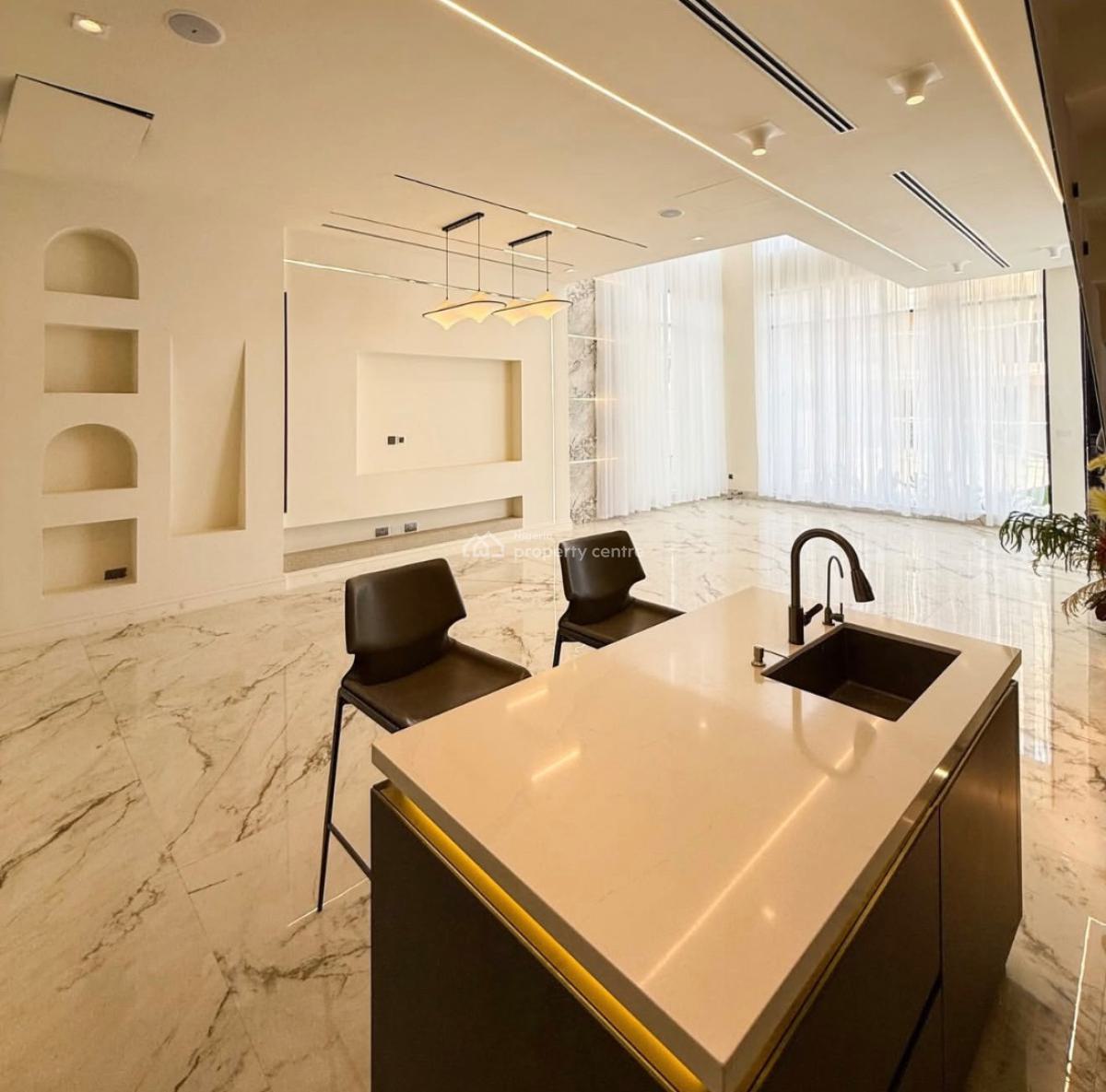 Contemporary 5 Bedroom Fully Detached Duplex with Cinema Gym Pool, Lekki Phase 1, Lekki, Lagos, Detached Duplex for Sale