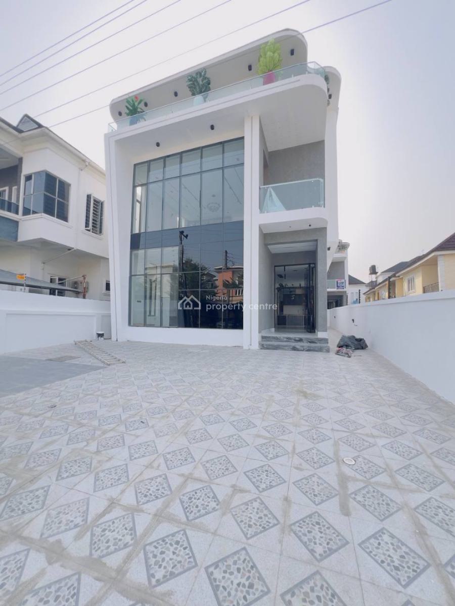 5 Bedroom Fully Detached Duplex +bq with Pool, Chevron Tollgate, Lekki, Lagos, Detached Duplex for Sale